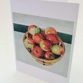 Notecards by Leslie Heffron, Bushel of Apples